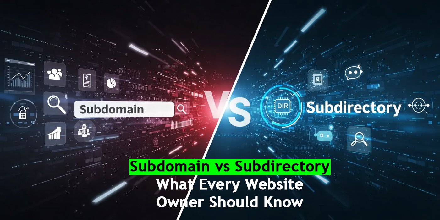 Subdomain vs Subdirectory